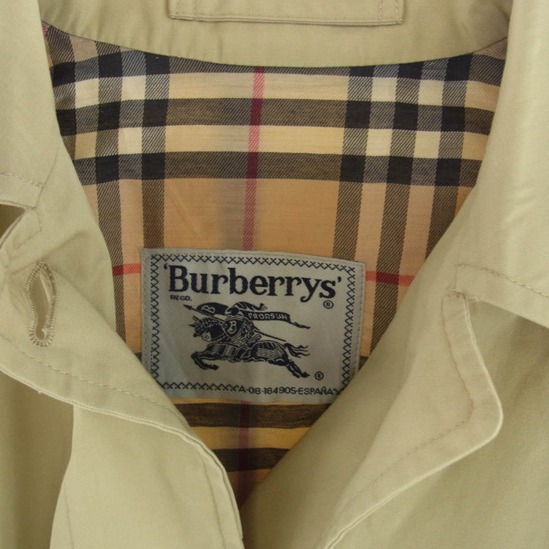 BURBERRY バーバリー Burberrys バーバリーズ ノバチェック トレンチコート ベージュ系 31【中古】