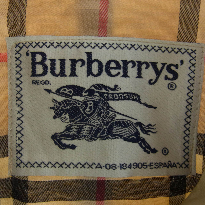 BURBERRY バーバリー Burberrys バーバリーズ ノバチェック トレンチコート ベージュ系 31【中古】