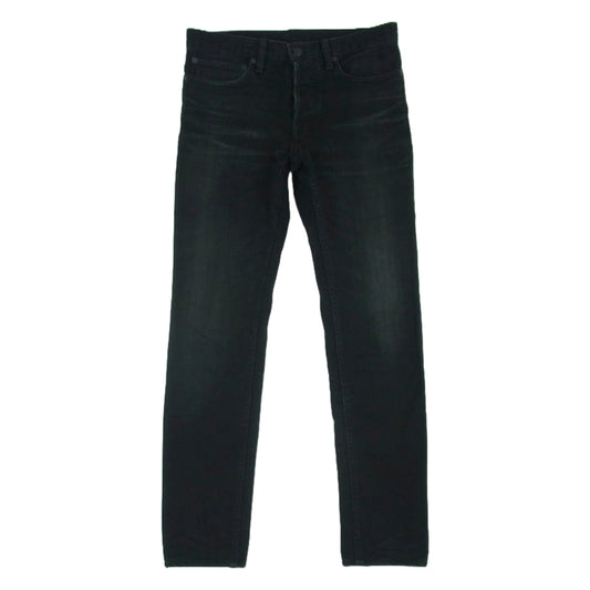 MINEDENIM マインデニム FPK107NUD-93-282-9 S.Slim STR 5ポケット スキニー デニム パンツ ブラック系 5【中古】