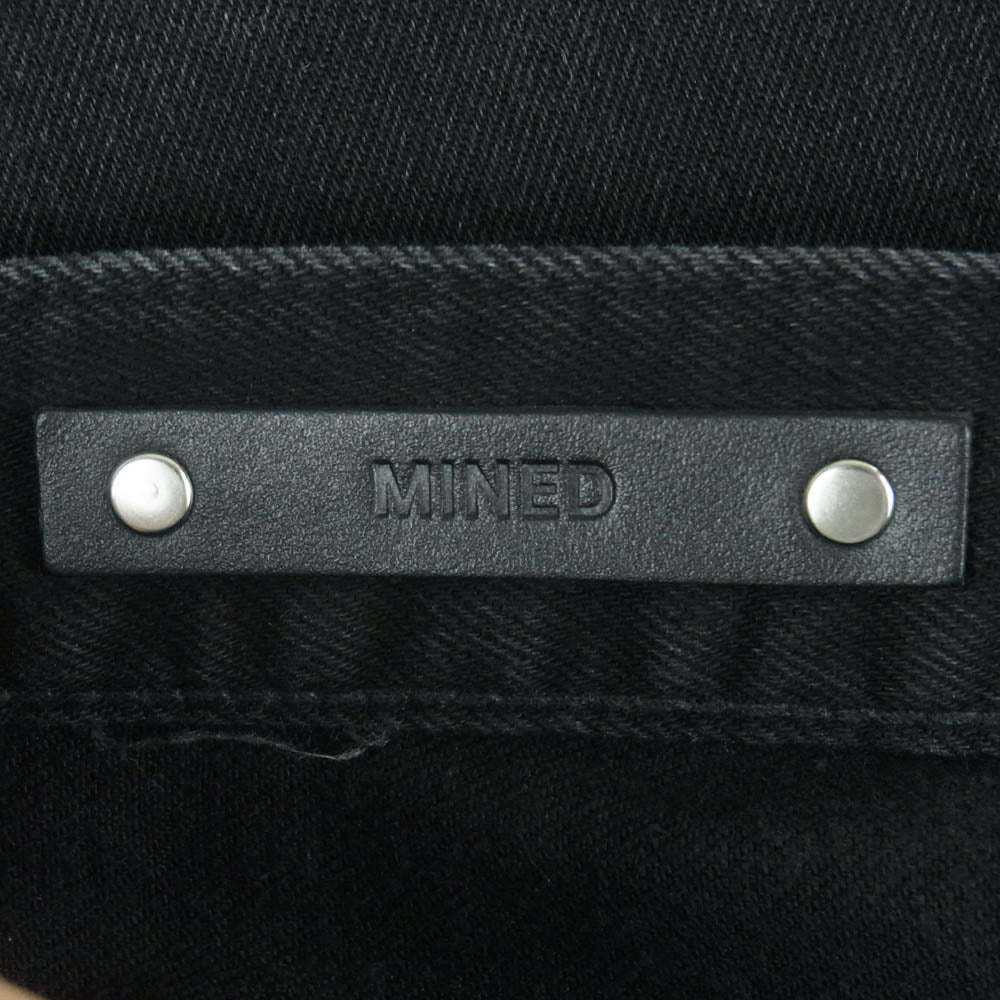 MINEDENIM マインデニム FPK107NUD-93-282-9 S.Slim STR 5ポケット スキニー デニム パンツ ブラック系 5【中古】