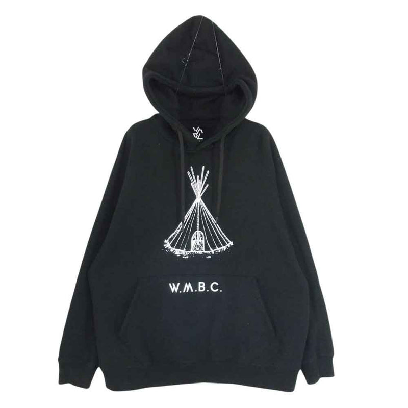 WHITE MOUNTAINEERING ホワイトマウンテニアリング 22AW BC2273501 TIPI HOODIE ティピフーディ― パーカー ブラック系 2【中古】