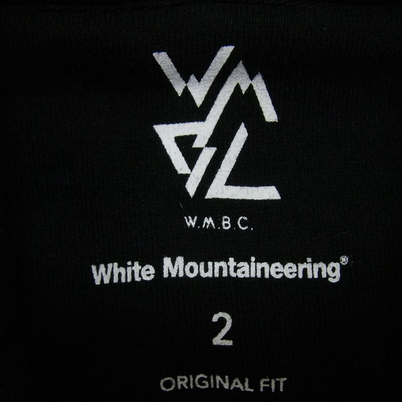 WHITE MOUNTAINEERING ホワイトマウンテニアリング 22AW BC2273501 TIPI HOODIE ティピフーディ― パーカー ブラック系 2【中古】