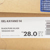 asics アシックス 1203A430-001 GEL-KAYANO 14 ローカット スニーカー ブラック系 28cm【中古】