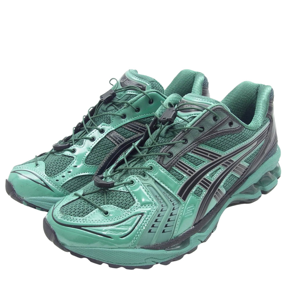 asics アシックス 1201A922-300 GEL-KAYANO 14×UNAFFECTED ローカット スニーカー グリーン系 28cm【中古】