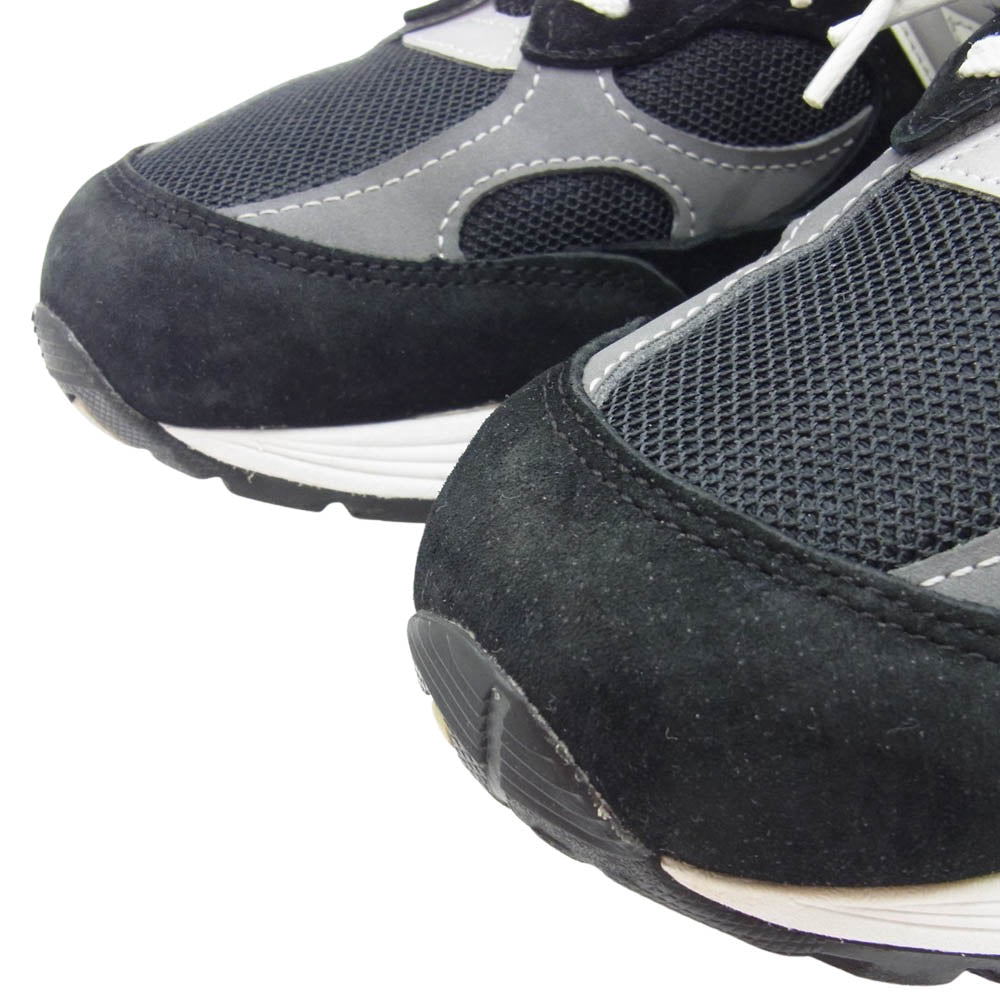 NEW BALANCE ニューバランス M992EB 992 スエード スニーカー USA製 ブラック系 28cm【中古】 NEW BALANCE ニューバランス M992EB 992 スエード スニーカー USA製