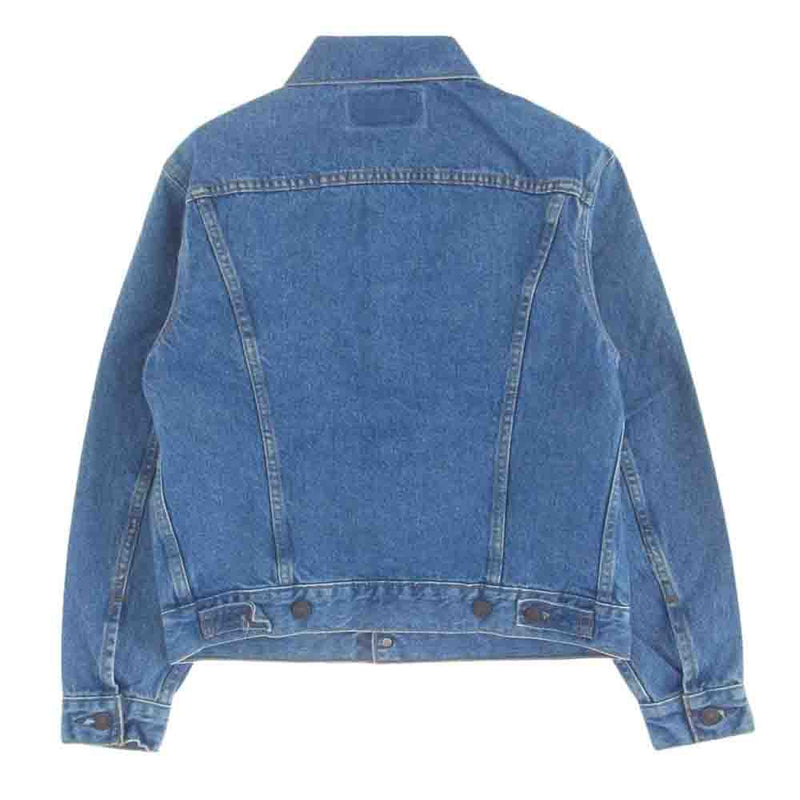 Levi's リーバイス 70505-02 香港製 90s 復刻 3rd 70505 復刻 デニム ジャケット インディゴブルー系 36【極上美品】【中古】