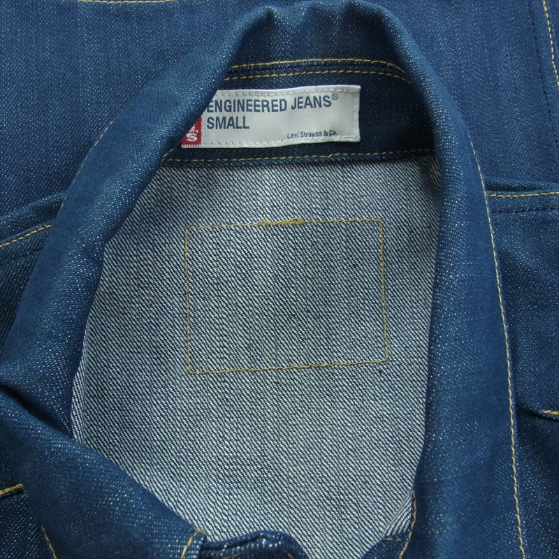 Levi's リーバイス 70100-07 engineered jeans エンジニアド デニム ジャケット ブルー系 S【新古品】【未使用】【中古】