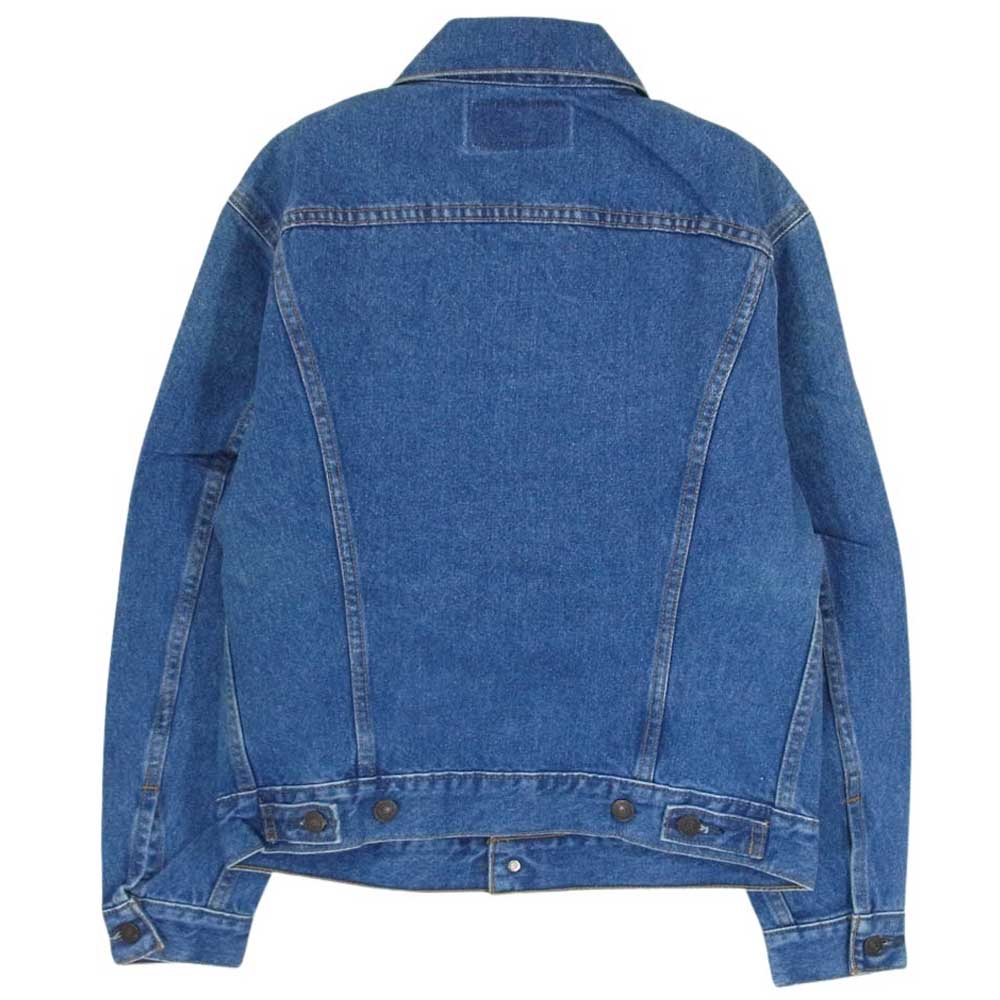 Levi's リーバイス 70505-02 香港製 90s 復刻 3rd 70505 復刻 デニム ジャケット インディゴブルー系 36【極上美品】【中古】