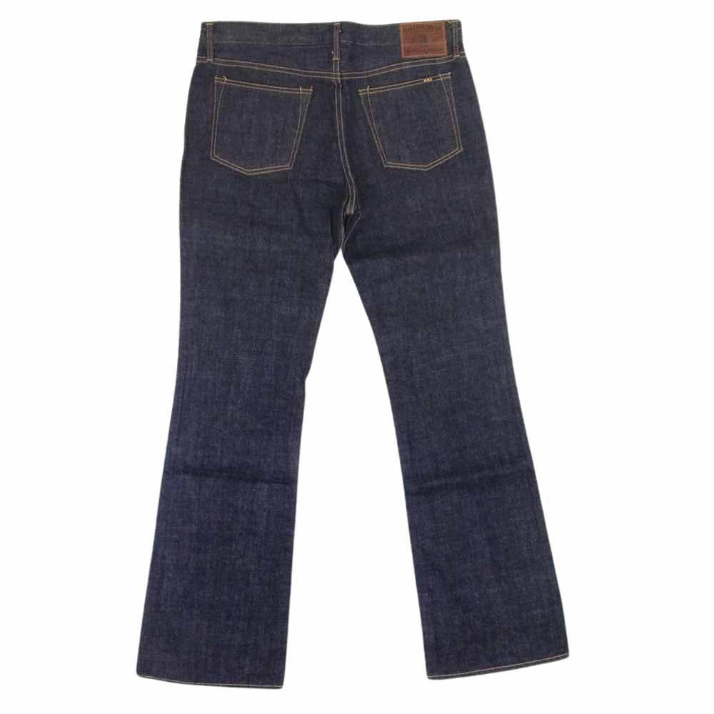 ONI DENIM 鬼デニム ONI-426 13oz デニム Lot.426 ブーツカット デニム パンツ W36 カーキ系【極上美品】【中古】