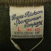 Buzz Rickson's バズリクソンズ BR69290 AIRMENS MOSQUITO CLUB セットインスリーブ スウェット グリーン系 L【新古品】【未使用】【中古】