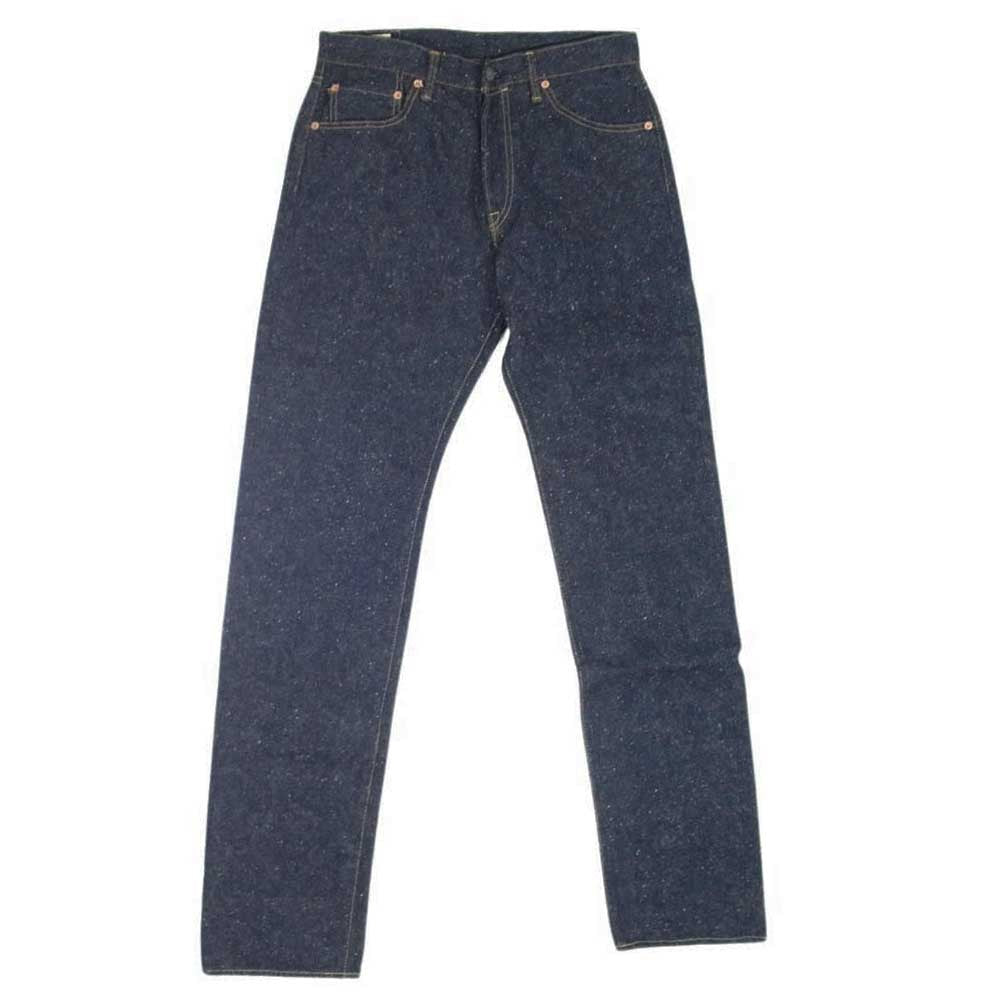ONI DENIM 鬼デニム ONI-246-CCD Kabuki 15ozクラッシュド コンクリート デニム パンツ W32 インディゴブルー系【極上美品】【中古】