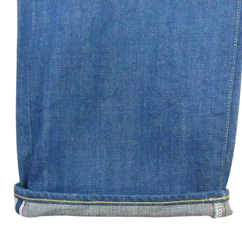 ONI DENIM 鬼デニム ONI-570-OFBD 13.7oz. オールドフェードブルーデニム クラシックストレート ワンウォッシュ デニム パンツ インディゴブルー系 38【極上美品】【中古】