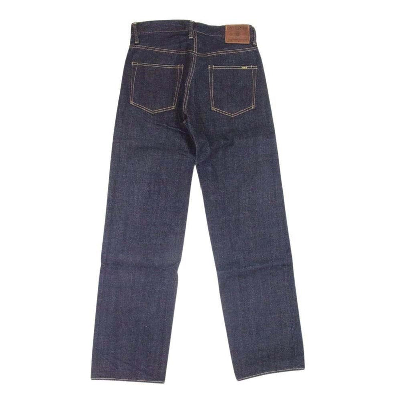 ONI DENIM 鬼デニム ONI-200 Wide Straight 15oz Low Tension Denim 15オンス ローテンション ワイド ストレート デニム パンツ W31 インディゴブルー系【極上美品】【中古】