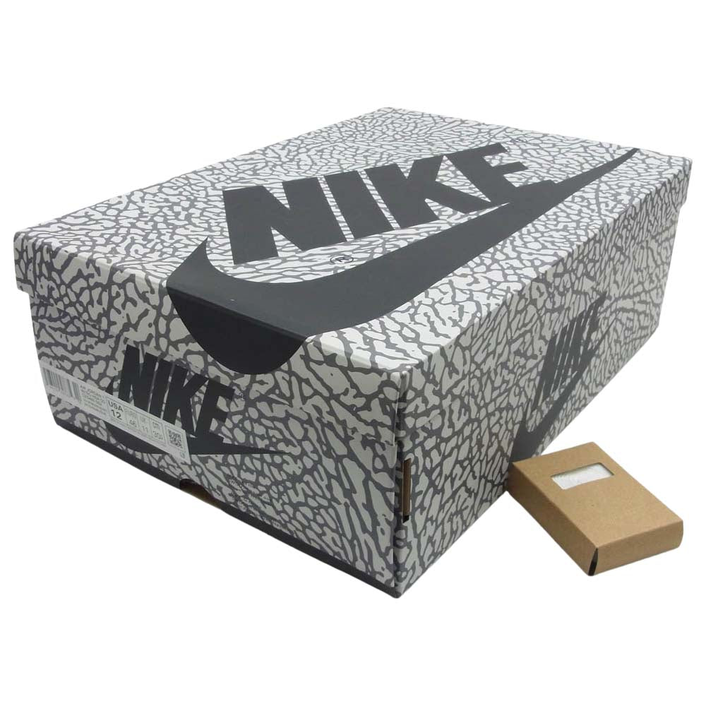 NIKE ナイキ DZ5485-052 Air Jordan 1 High OG AJ1 エアジョーダン White Cement Safari ホワイトセメント サファリ スニーカー グレー系 ホワイト系 ブラック系 30cm【中古】