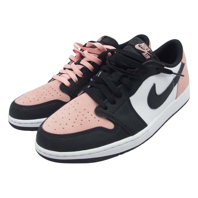 NIKE ナイキ CZ0790-061 Air Jordan 1 Low OG AJ1 エアジョーダン ロー Bleached Coral ブリーチド コーラル スニーカー ピンク系 ホワイト系 ブラック系 30cm【美品】【中古】