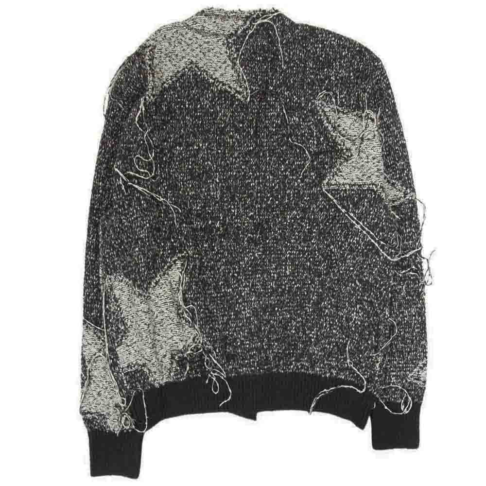 ファッチーズ 24SS F24S07001 TWINKLE STAR KNIT CD トゥインクル スター ニット カーディガン チャコール系 1【極上美品】【中古】