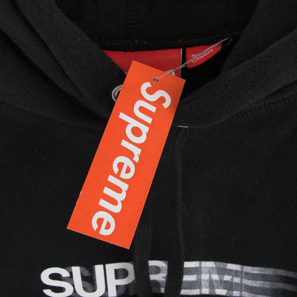 Supreme シュプリーム 20SS Motion Logo Hooded Sweat モーションロゴ プルオーバー パーカー ブラック系 S【中古】