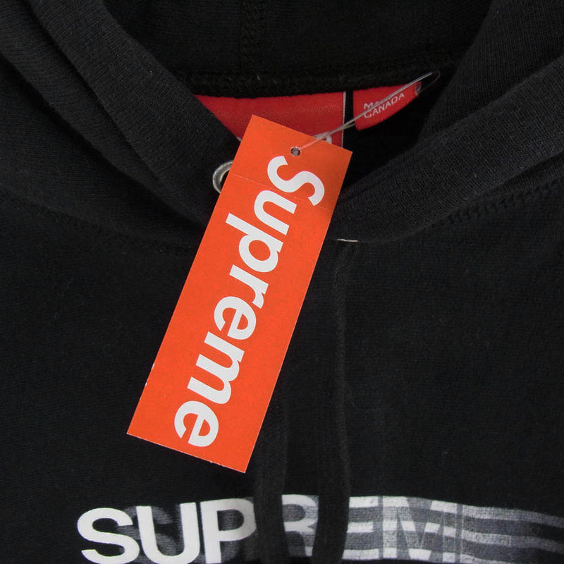 Supreme シュプリーム 20SS Motion Logo Hooded Sweat モーションロゴ プルオーバー パーカー ブラック系 S【中古】