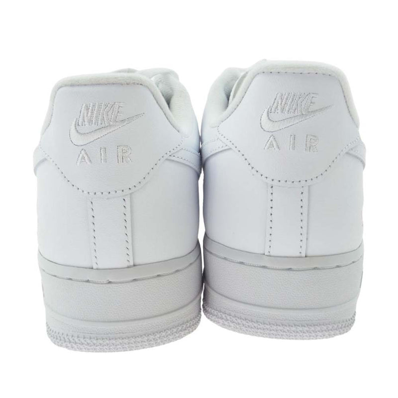 Supreme シュプリーム 22AW CU9225-100 × NIKE Air Force 1 Low White スニーカー ホワイト系 26.5cm【美品】【中古】