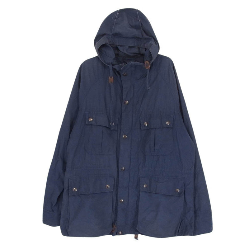 Engineered Garments エンジニアードガーメンツ フーディー ジップ パーカー ジャケット ネイビー系 M【中古】