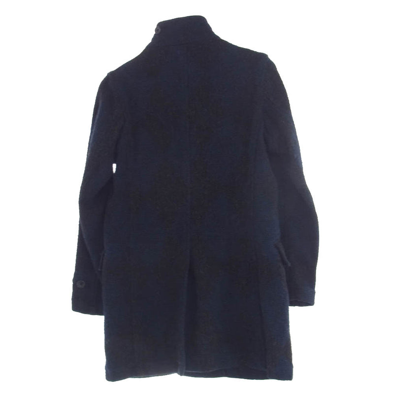 Engineered Garments エンジニアードガーメンツ Chesterfield Coat ウール チェスター コート アーガイル柄 ブラック系 ネイビー系 1【中古】