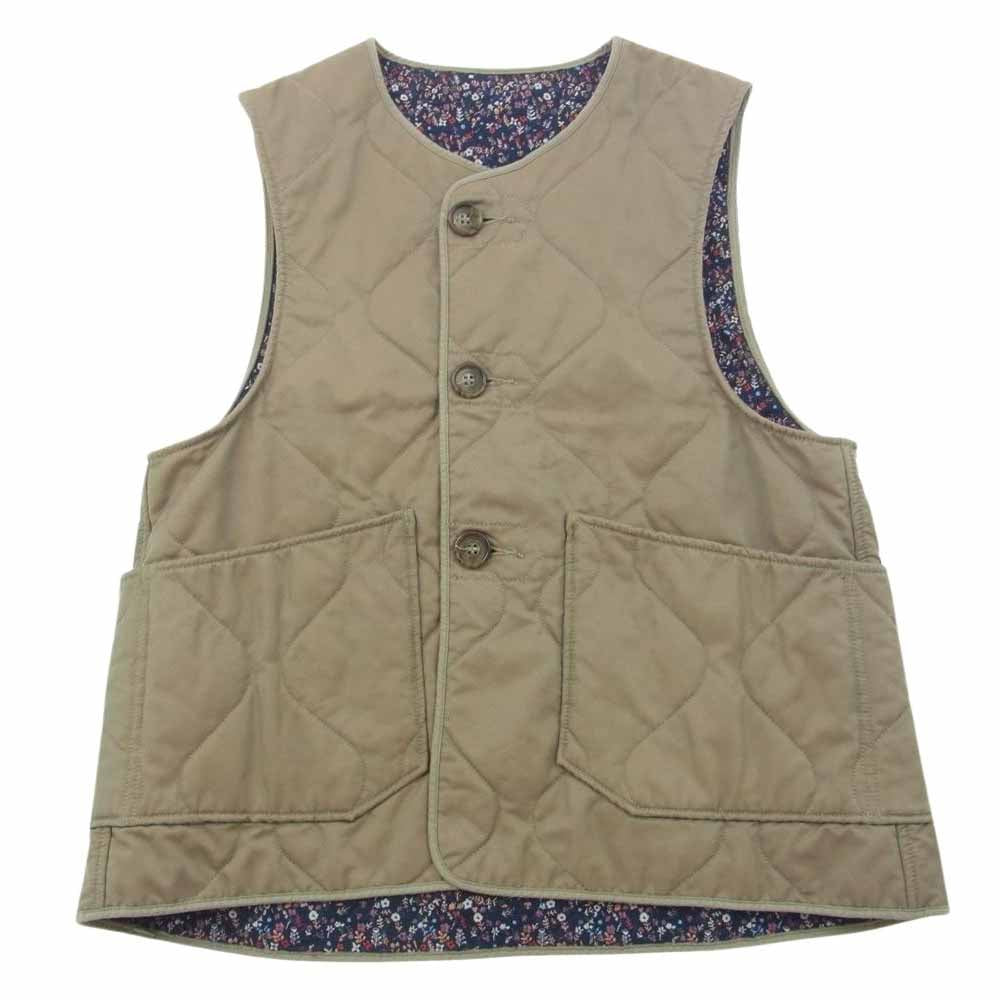 Engineered Garments エンジニアードガーメンツ Charcoal 別注 キルティング リバーシブル ベスト M【中古】