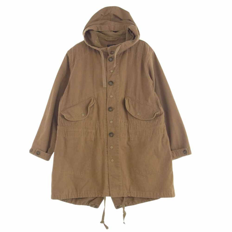 Engineered Garments エンジニアードガーメンツ Highland Parka Cotton Double Cloth ハイランド パーカー コットン ダブルクロス ブラウン系 S【中古】