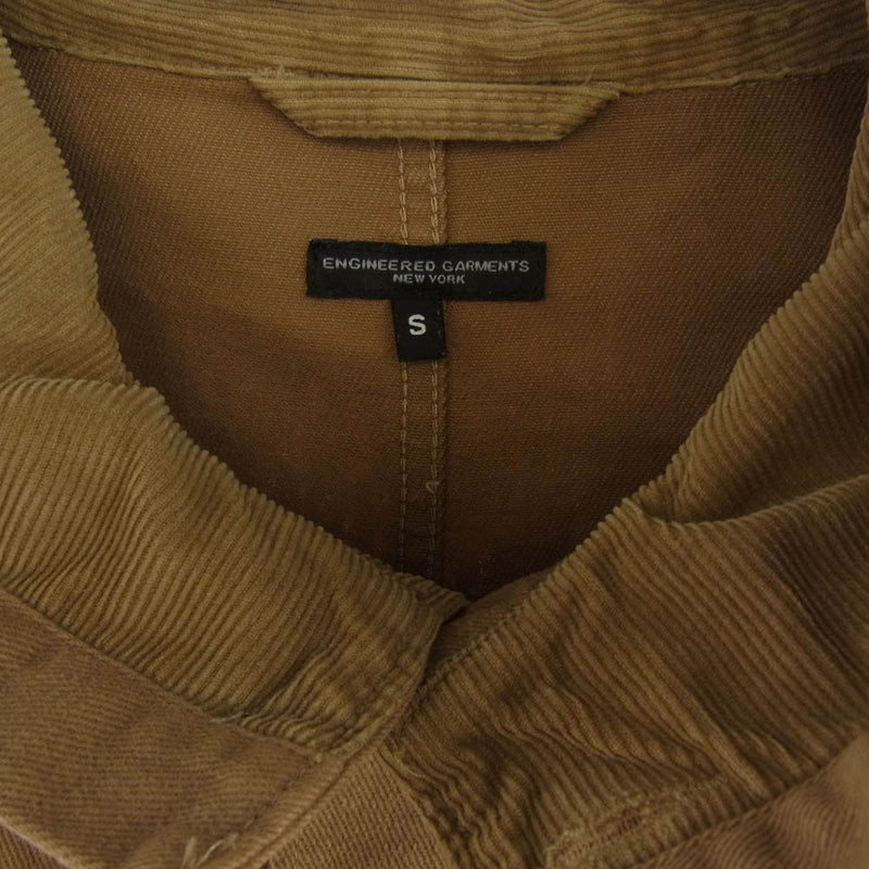 Engineered Garments エンジニアードガーメンツ Highland Parka Cotton Double Cloth ハイランド パーカー コットン ダブルクロス ブラウン系 S【中古】