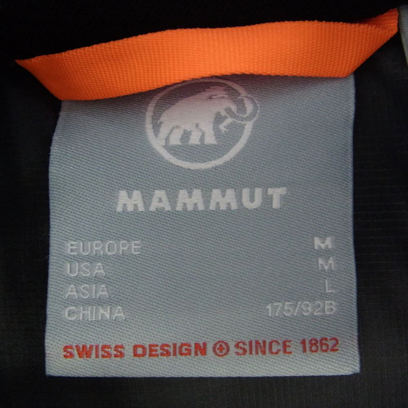 Mammut マムート 1013-02980 ROSEG 2.0 IN HOODED JACKET AF 軽量 グース ダウン ジャケット ブラック系 L【中古】