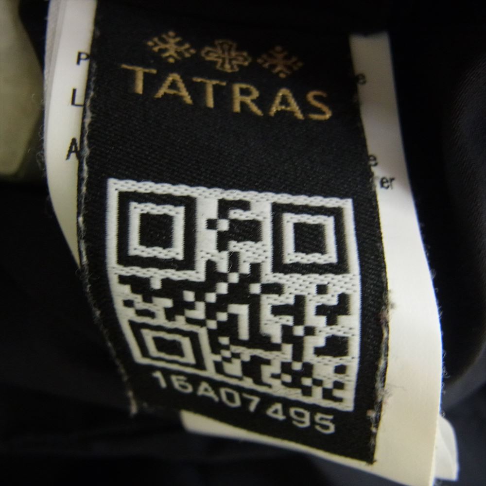TATRAS タトラス LTA16A4488 LORENZANA ダブルボタン ダウン ジャケット ブラック系 02【中古】