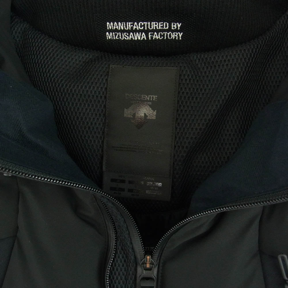 DESCENTE デサント DAMMGK30U ALLTERRAIN オルテライン MOUNTAINEER 水沢ダウン マウンテニア ダウン ジャケット ブラック系 L【美品】【中古】