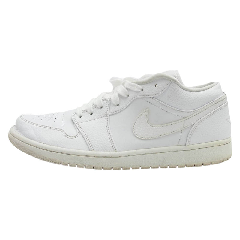 NIKE ナイキ 553558-130 Air Jordan 1 Low Triple White 2020 アジョーダン1 ロー トリプルホワイト スニーカー ホワイト系 28.5【中古】