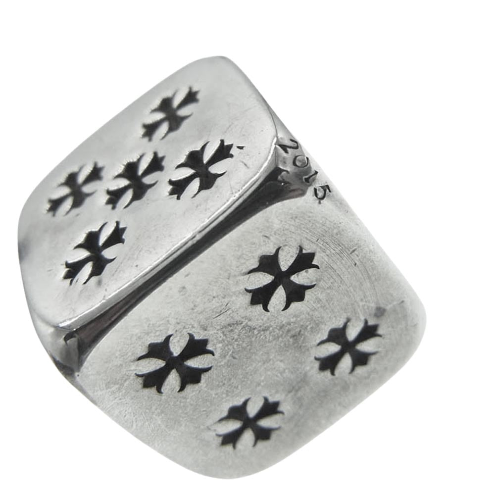 CHROME HEARTS クロムハーツ（原本無） DICE ダイス 2個セット サイコロ シルバー系【中古】