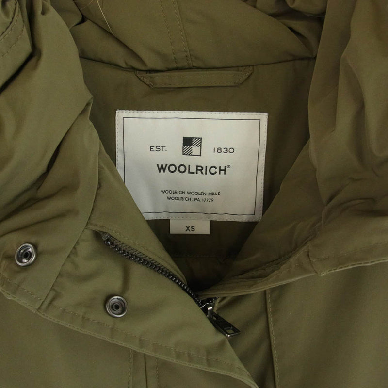 WOOLRICH ウールリッチ WWCPS2790 YORK PARKA ヨークパーカー ダウン ジャケット カーキ系 XS【中古】