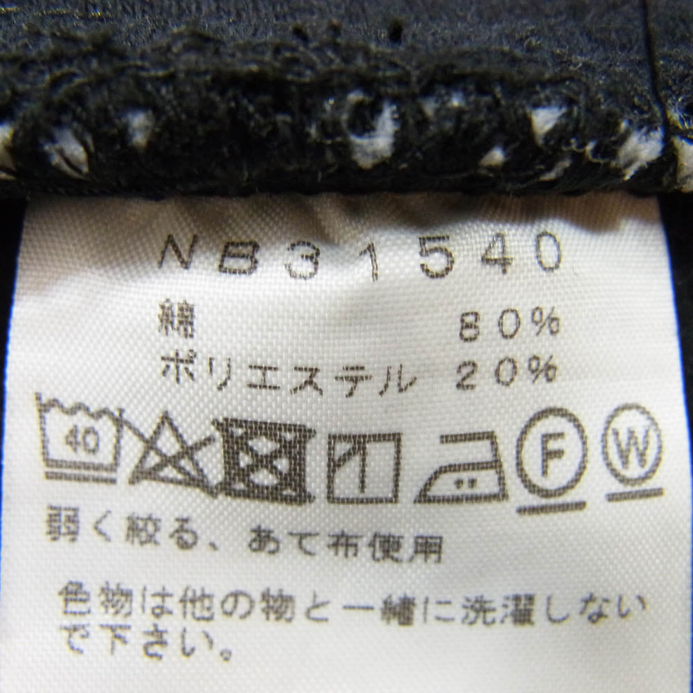 THE NORTH FACE ノースフェイス NB31540 FRONTVIEW PANT フロントビュー コットン スウェット パンツ ブラック系 S【中古】