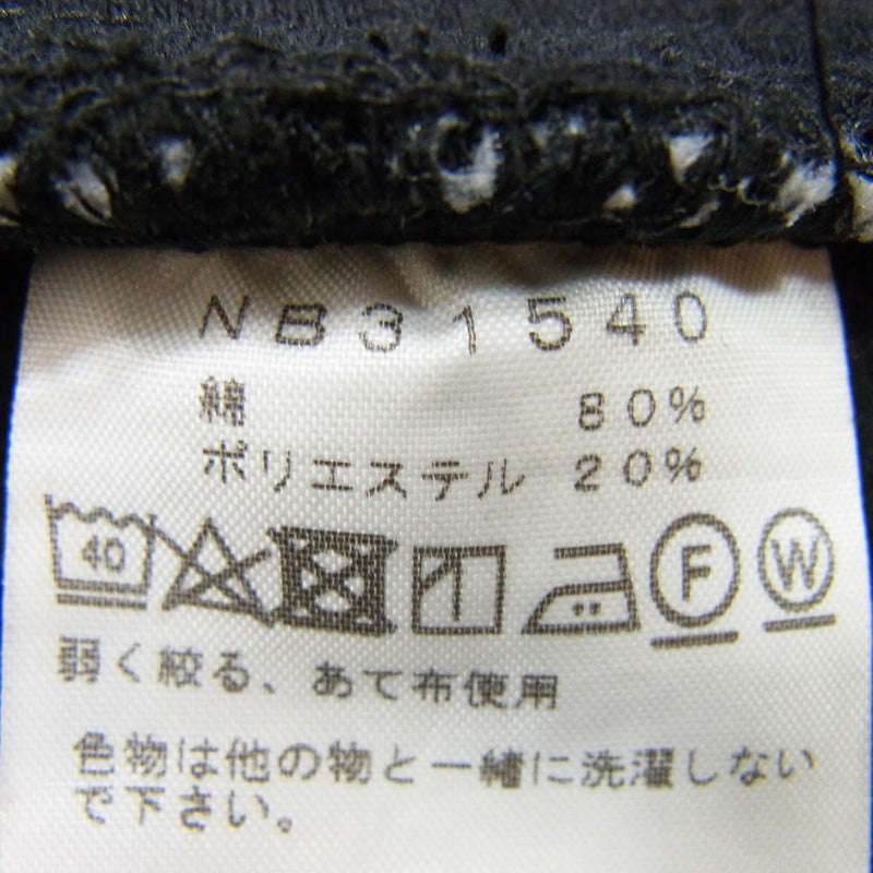 THE NORTH FACE ノースフェイス NB31540 FRONTVIEW PANT フロントビュー コットン スウェット パンツ ブラック系 S【中古】