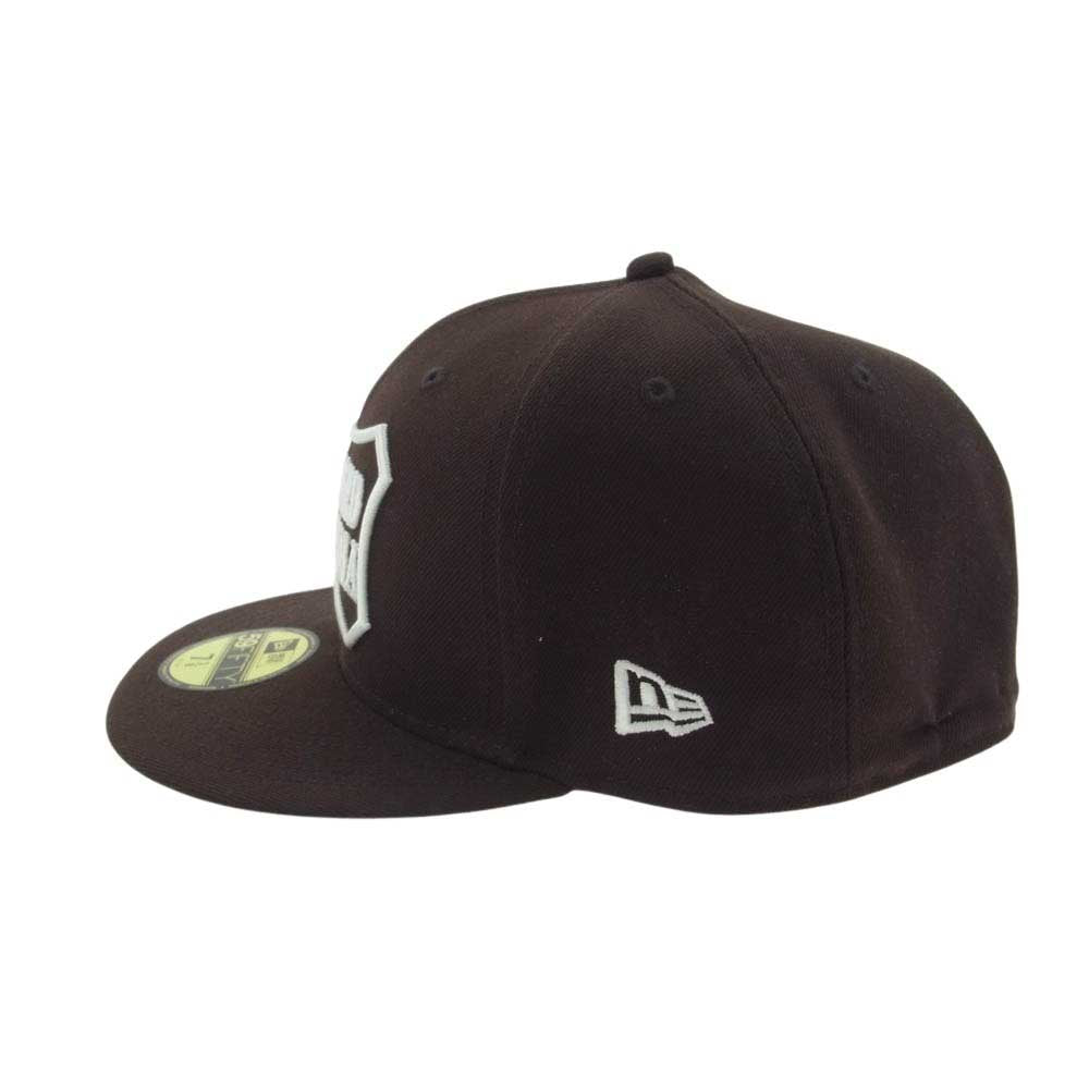 STANDARD CALIFORNIA スタンダードカリフォルニア NEW ERA 59Fifty SD Logo Cap ニューエラ ロゴ キャップ ブラウン系 58.7cm【中古】