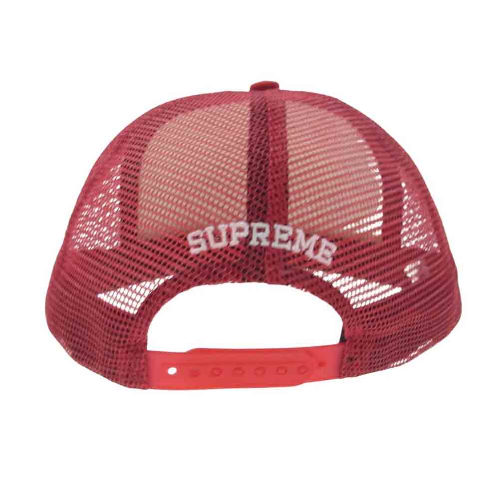 Supreme シュプリーム 24SS Gradient Mesh Back 5-Panel グラディエント フロントロゴ 6パネル メッシュ キャップ レッド系【中古】