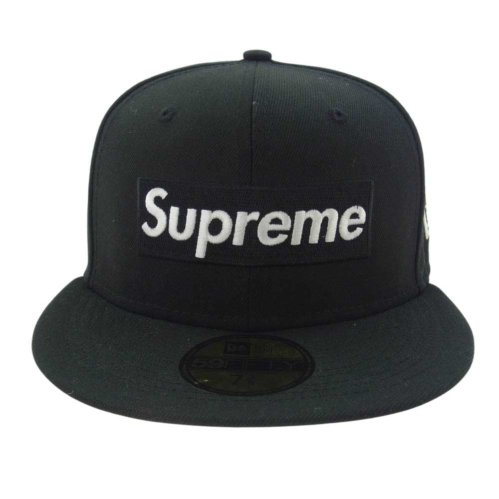 Supreme シュプリーム 22AW Money Box Logo New Era ニューエラ ボックス ロゴ キャップ ブラック系 58.7cm【中古】