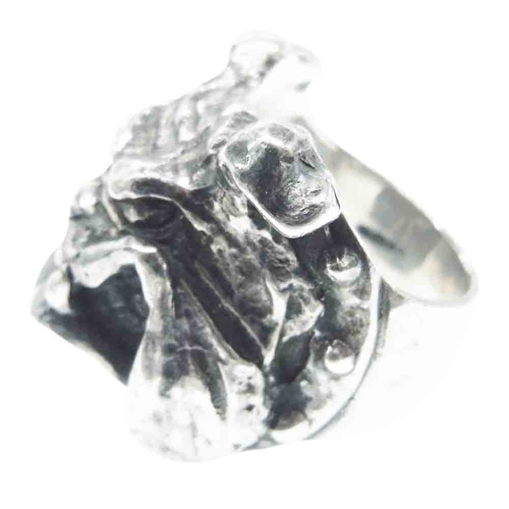 CRAZY PIG クレイジーピッグ BULLDOG RING ブルドッグ リング シルバー