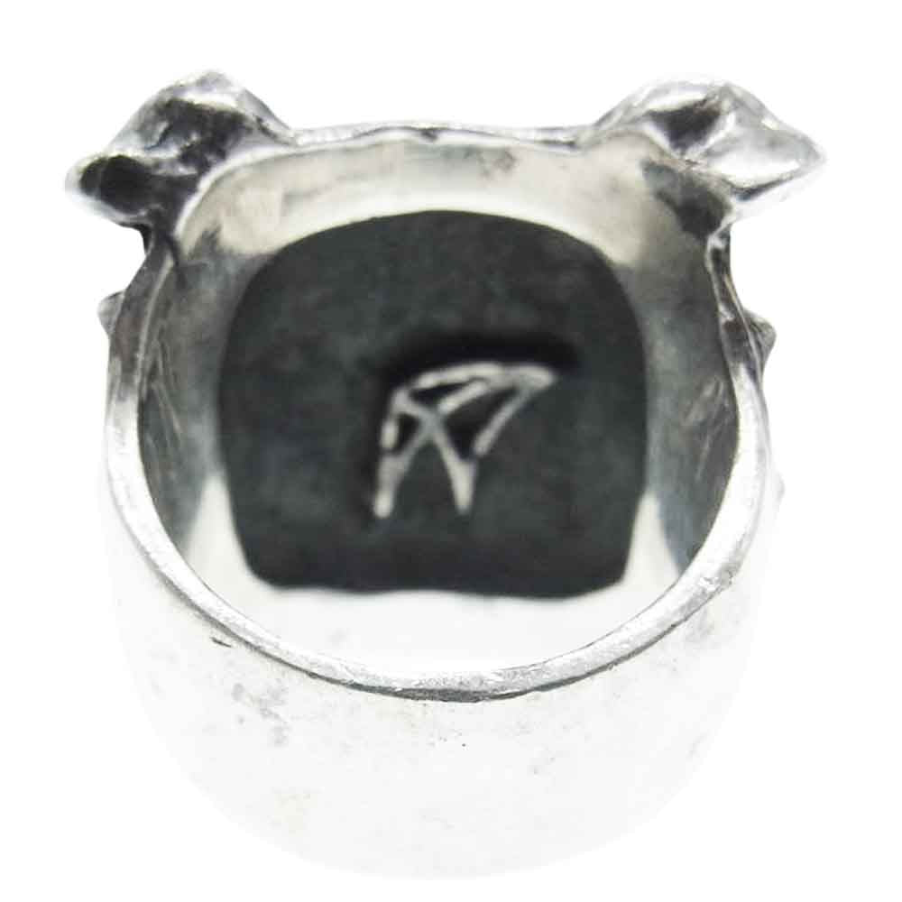 CRAZY PIG クレイジーピッグ BULLDOG RING ブルドッグ リング シルバー