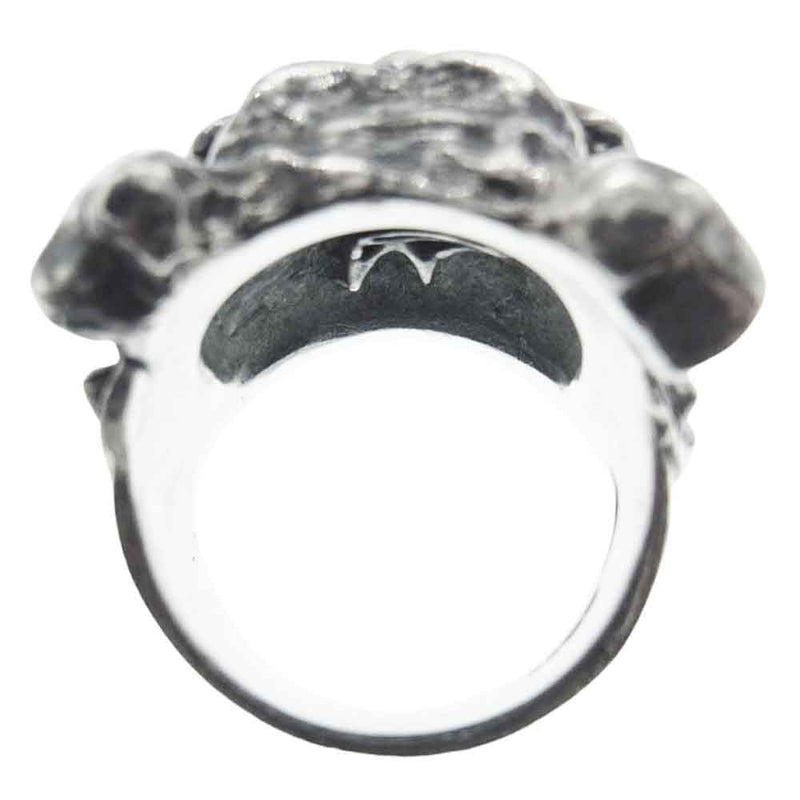 CRAZY PIG クレイジーピッグ BULLDOG RING ブルドッグ リング シルバー系 20号【中古】