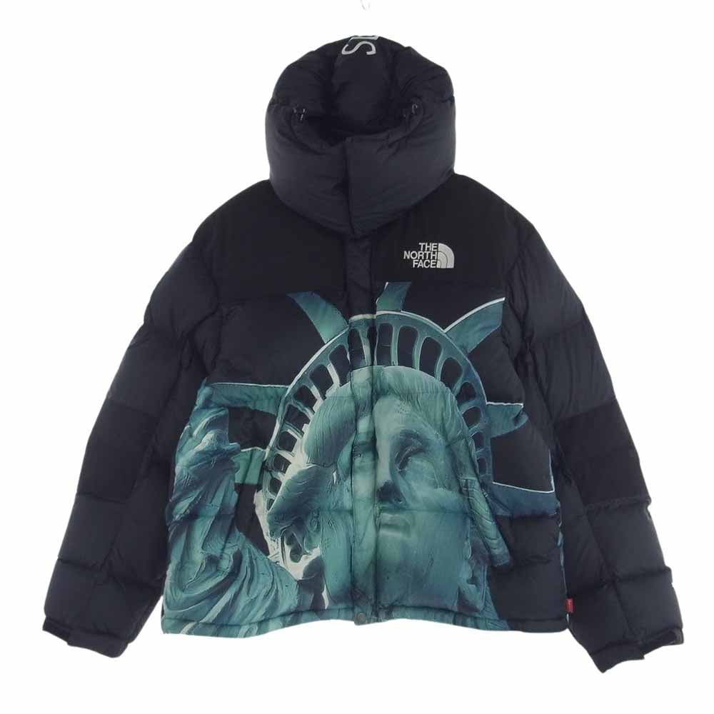 Supreme シュプリーム × THE NORTH FACE ノースフェイス 19AW ND91901I Statue of Liberty Baltoro Jacket バルトロ ダウン ジャケット M【中古】