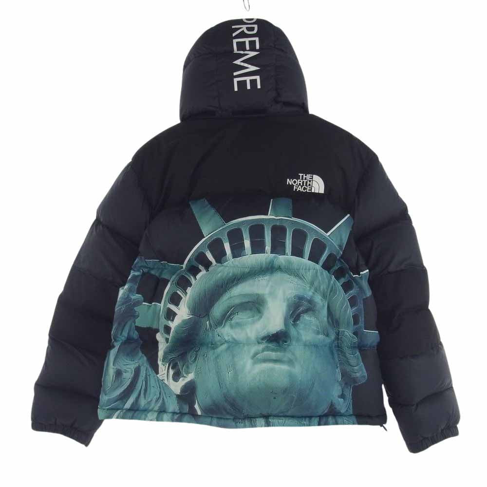 Supreme シュプリーム × THE NORTH FACE ノースフェイス 19AW ND91901I Statue of Liberty Baltoro Jacket バルトロ ダウン ジャケット M【中古】