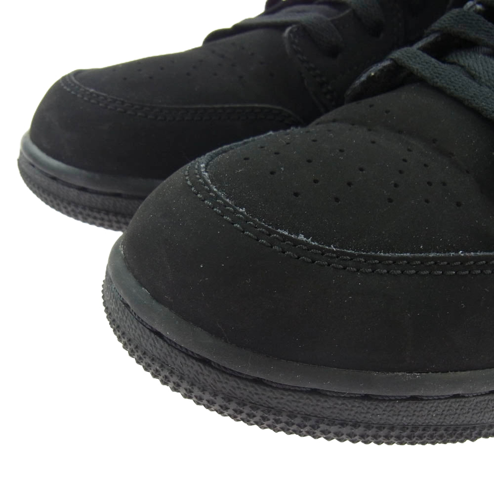 NIKE ナイキ 553560-019 AIR JORDAN 1 LOW GS エアジョーダン 1 ロー スニーカー ブラック系 24.5cm【中古】