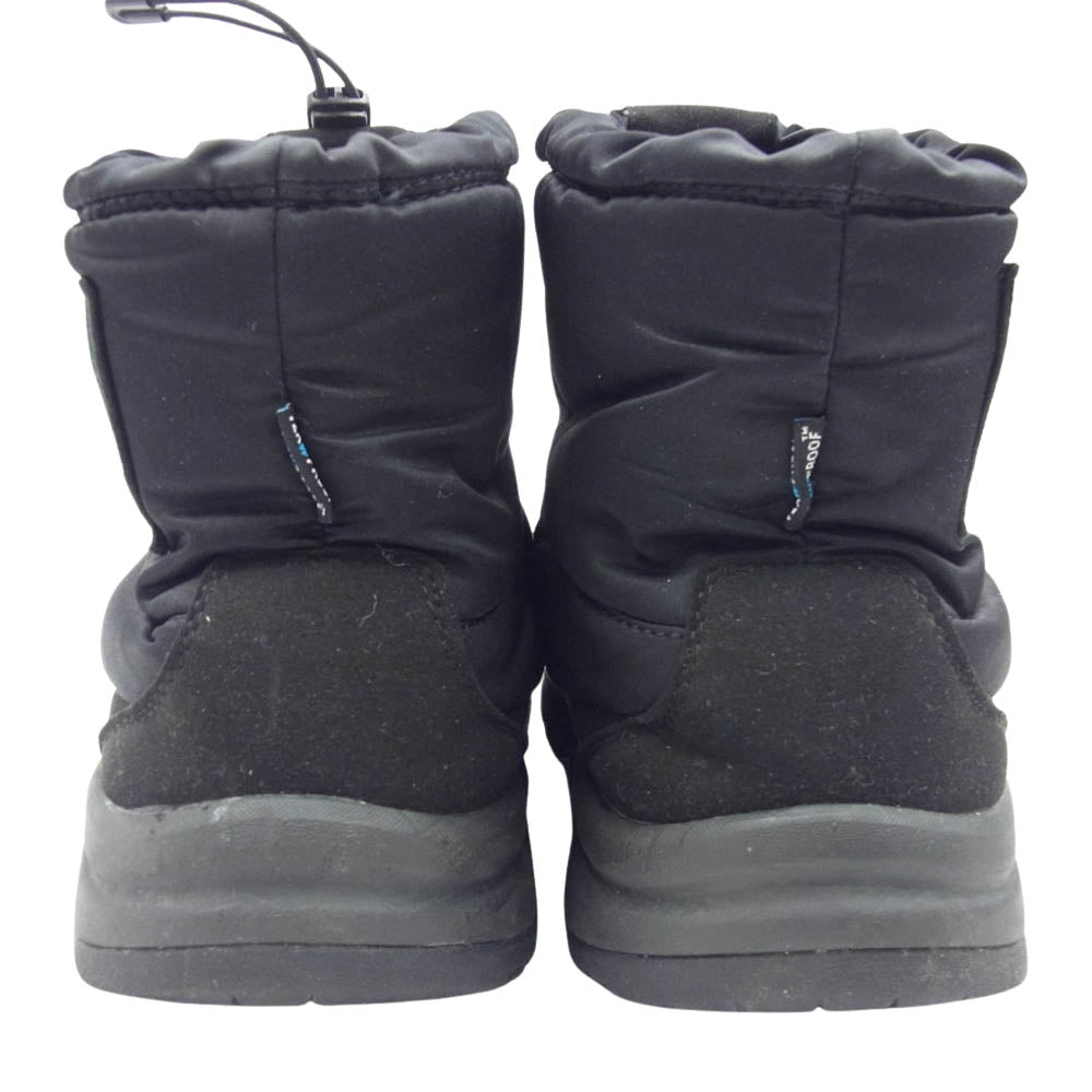 THE NORTH FACE ノースフェイス NF52076 NUPTSE BOOTIE WP LOGO SHORT ヌプシ ブーティ ウォータープルーフ ロゴ ショート トレッキング ブーツ ブラック系 27cm【中古】