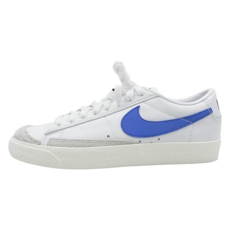 NIKE ナイキ DA6364-107 Blazer Low '77 Vintage Medium Blue Chlorohyll ブレーザー ロー ヴィンテージ ミディアム ブルー クロロフィル スニーカー ホワイト系 27cm【極上美品】【中古】