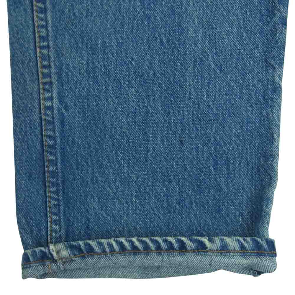 Levi's リーバイス 90s 501 USA製 ボタン裏522刻印 コットン デニム パンツ インディゴブルー系 W35 L36【中古】