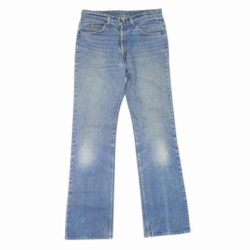 Levi's リーバイス 80s 517-0217 オレンジタグ ストレート デニム パンツ インディゴブルー系 サイズ表記無【中古】