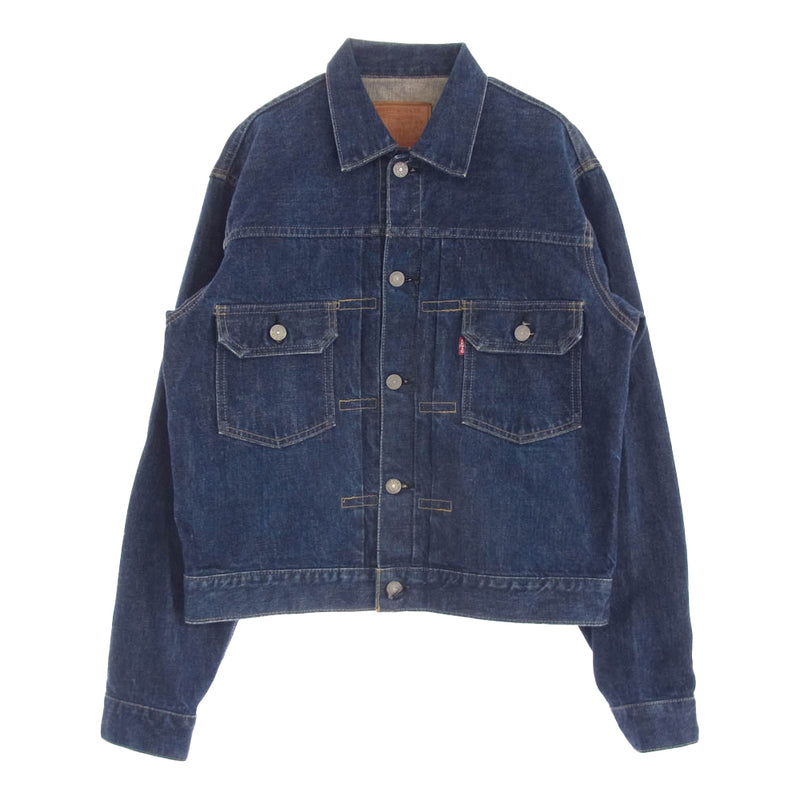 Levi's リーバイス 日本製 90s 71507XX 復刻 2nd セカンド デニム ジャケット インディゴブルー系 40【中古】